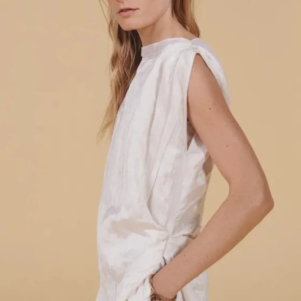 Zara Wrinkled Midi Dress Limited Edition